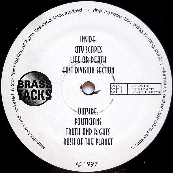 Brass Tacks : Star Point Tactics (12", EP)