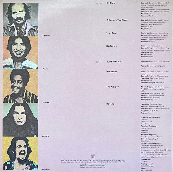 Weather Report : Heavy Weather (LP, Album)