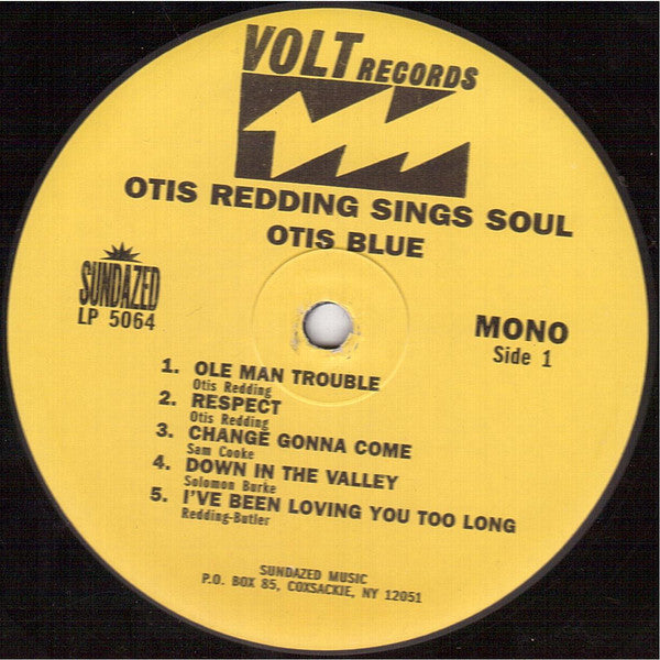 Otis Redding : Otis Blue / Otis Redding Sings Soul (LP, Album, Mono, RE)