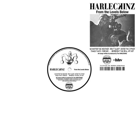 Harleckinz : From The Levels Below (12", EP, Ltd, RE)