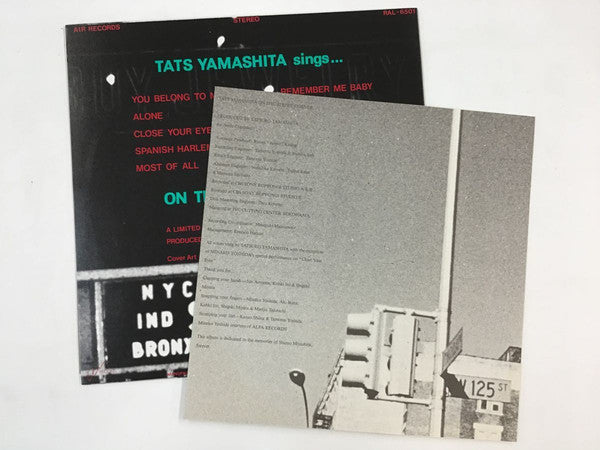 Tatsuro Yamashita : On The Street Corner (LP, Album, Ltd, Fix)