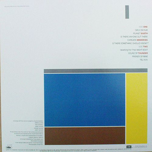 Duran Duran : Duran Duran (LP, Album, RE, Cap)