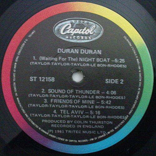 Duran Duran : Duran Duran (LP, Album, RE, Cap)