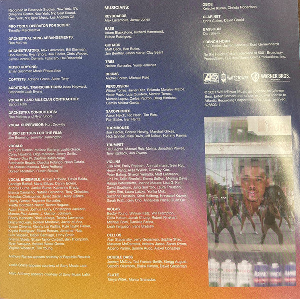 Various : In The Heights (Original Motion Picture Soundtrack) (LP, Album)