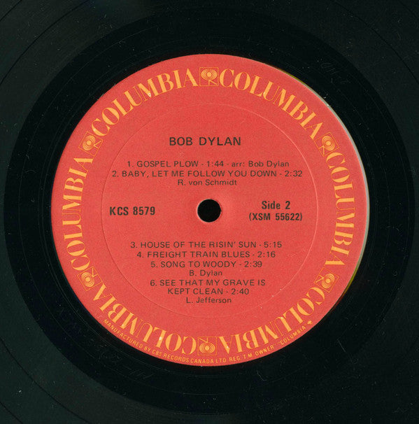 Bob Dylan : Bob Dylan (LP, Album, RE)