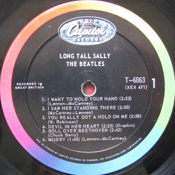 The Beatles : Long Tall Sally (LP, Album, Mono)
