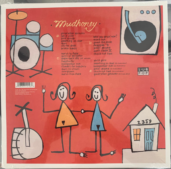 Mudhoney : Every Good Boy Deserves Fudge (LP, Album, RE, Lig + LP, Red + Dlx, RM)