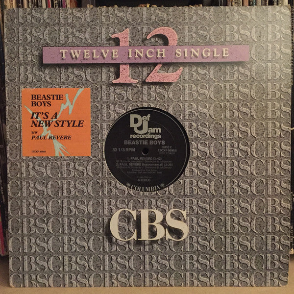 Beastie Boys : It's The New Style / Paul Revere (12", Single)