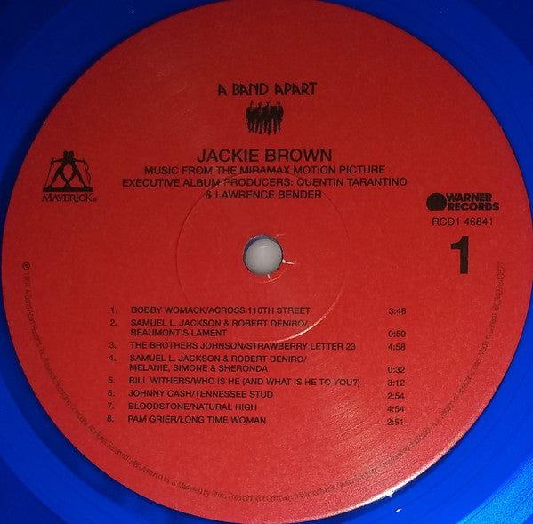 Various : Jackie Brown (Music From The Miramax Motion Picture) (LP, Album, Ltd, RE, RM, Blu)