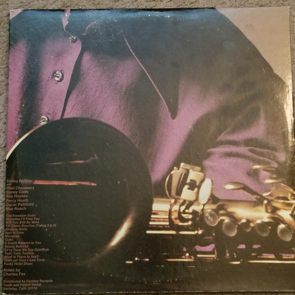 Sonny Rollins : The Freedom Suite Plus (2xLP, Comp)