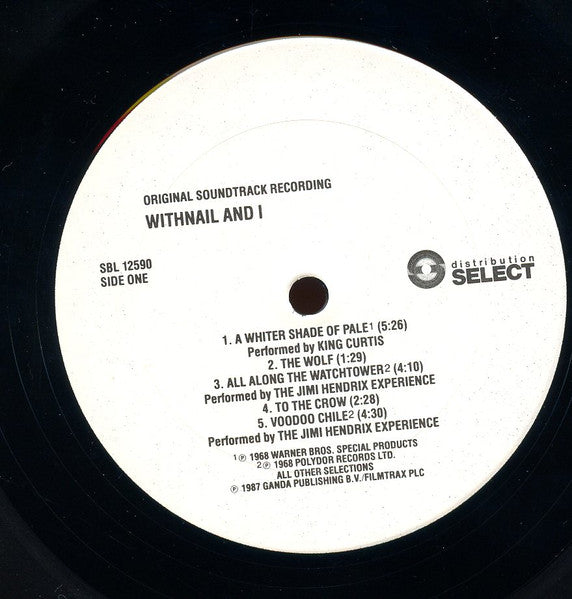 Various : Withnail And I (Original Soundtrack) (LP, Album, Comp)