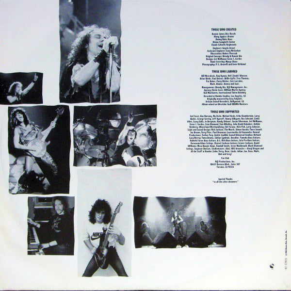 Dio (2) : Sacred Heart (LP, Album)