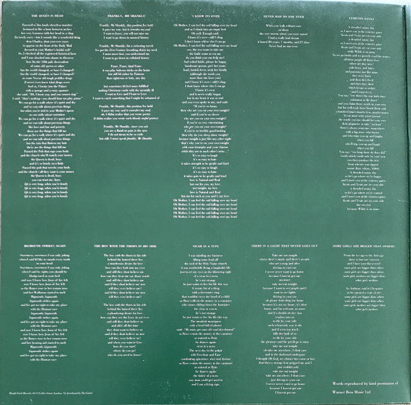 The Smiths : The Queen Is Dead (LP, Album, Gat)