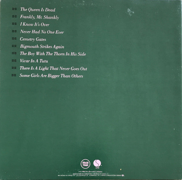 The Smiths : The Queen Is Dead (LP, Album, Gat)