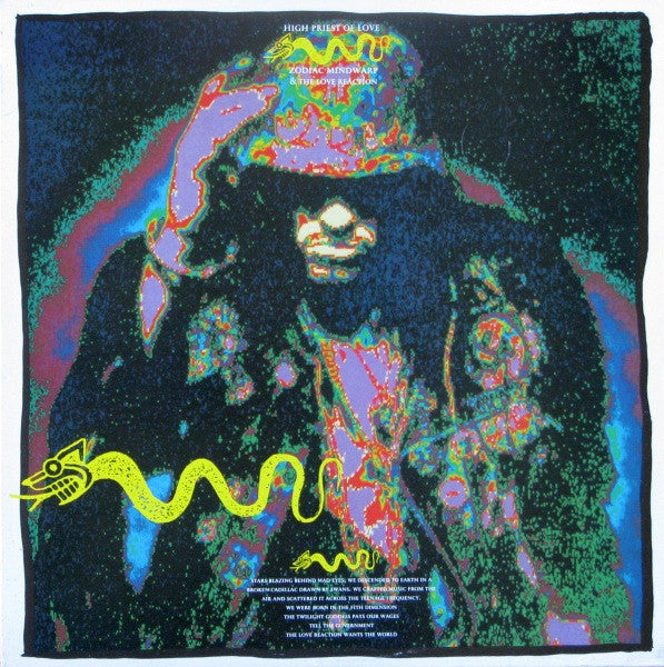 Zodiac Mindwarp And The Love Reaction : High Priest Of Love (LP, MiniAlbum)