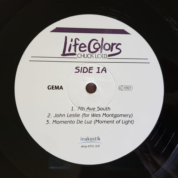 Chuck Loeb : Life Colors (2xLP, RE)
