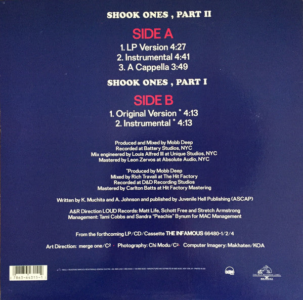 Mobb Deep : Shook Ones Part II (12")