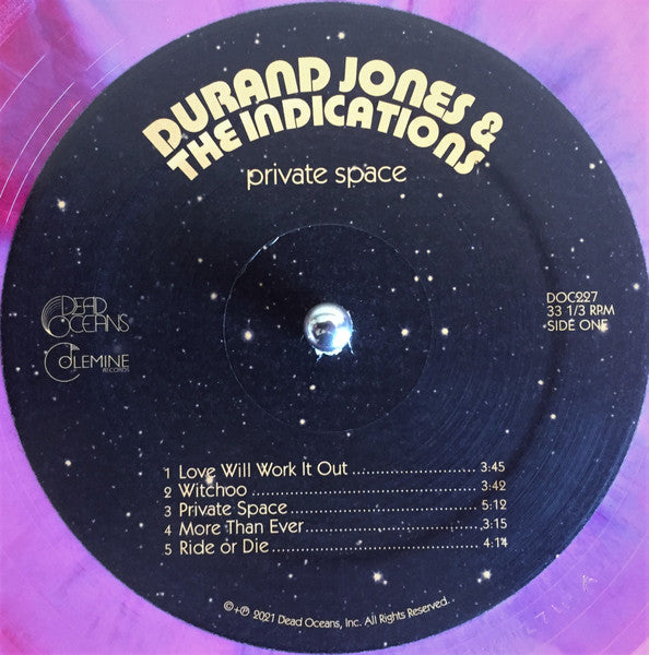 Durand Jones & The Indications : Private Space (LP, Album, Ltd, Red)