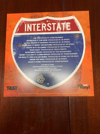 38 Spesh : Interstate 38 (LP, Album)