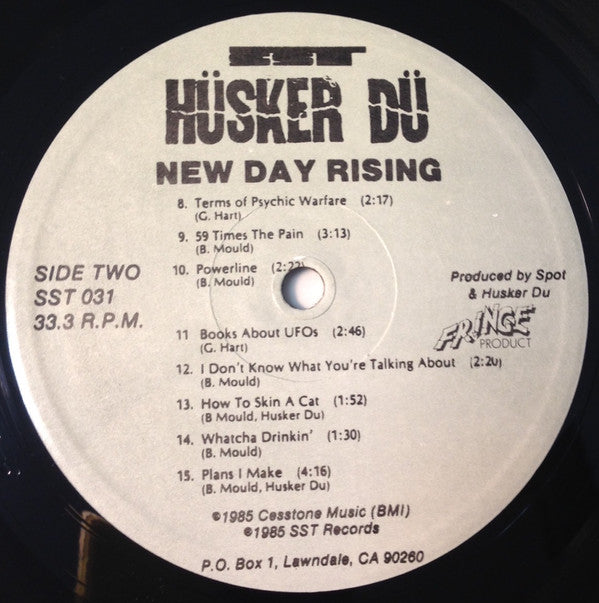 Hüsker Dü : New Day Rising (LP, Album)