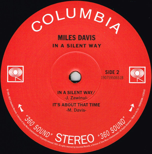 Miles Davis : In A Silent Way (LP, Ltd, RE, RM, RP)