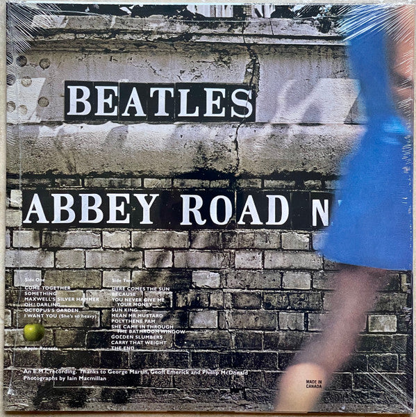 The Beatles : Abbey Road (LP, Album, RE, RM, Rem)