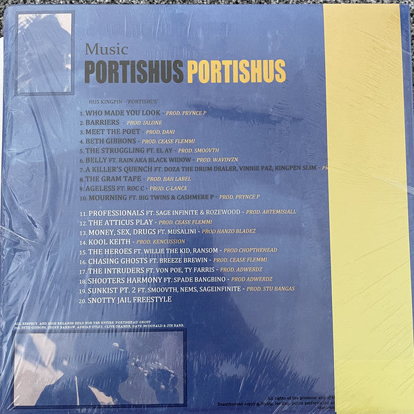Hus : Portishus (2xLP, Gol)