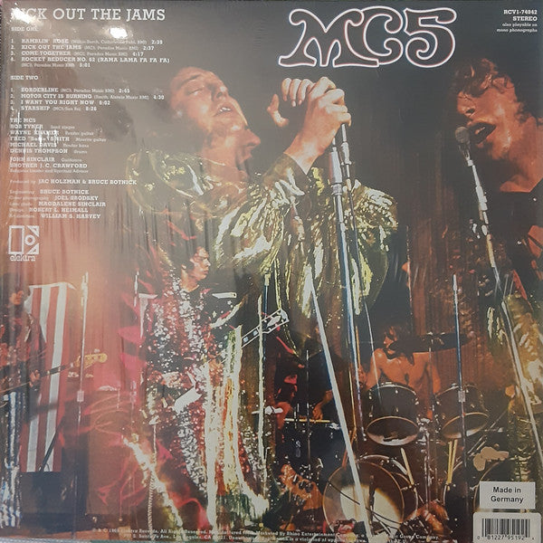 MC5 : Kick Out The Jams (LP, Album, Ltd, RE, Bla)