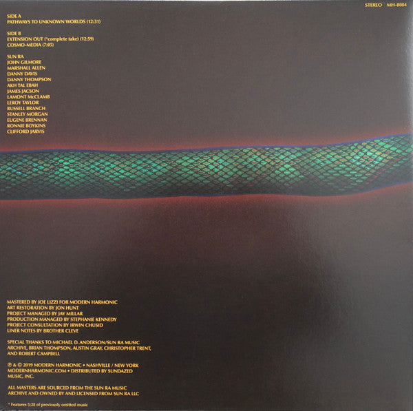 The Sun Ra Arkestra : Pathways To Unknown Worlds (LP, Album, RE)