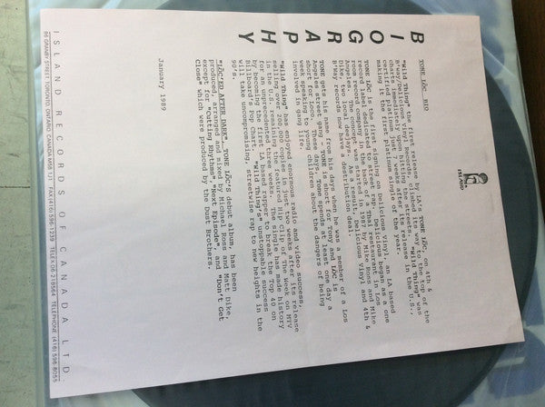 Tone Loc : Lōc'ed After Dark (LP, Album)