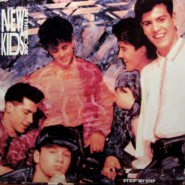 New Kids On The Block : Step By Step (LP, Album)