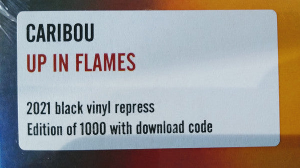 Caribou : Up In Flames (LP, Album, Ltd, RP)
