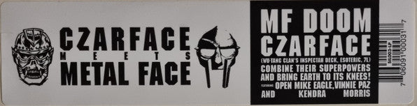 Czarface, MF Doom : Czarface Meets Metal Face (LP, Album, RP)