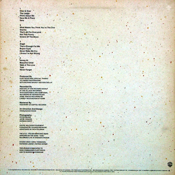 Fleetwood Mac : Tusk (2xLP, Album)