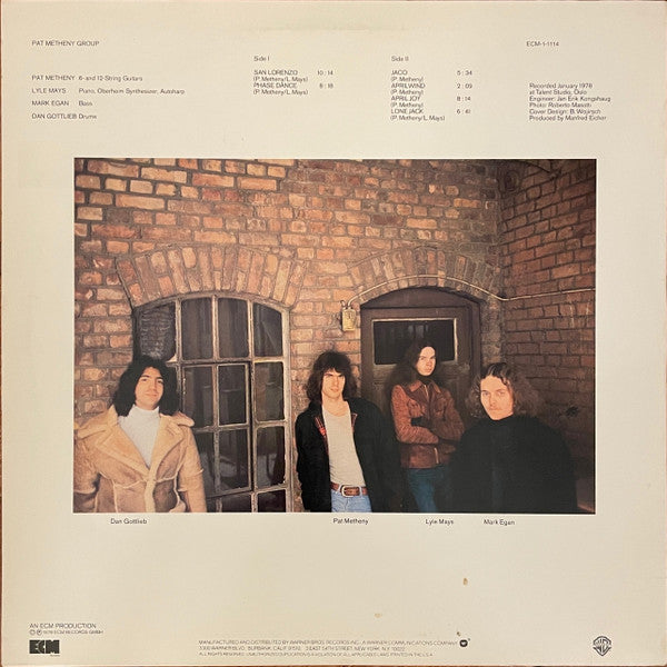 Pat Metheny Group : Pat Metheny Group (LP, Album)