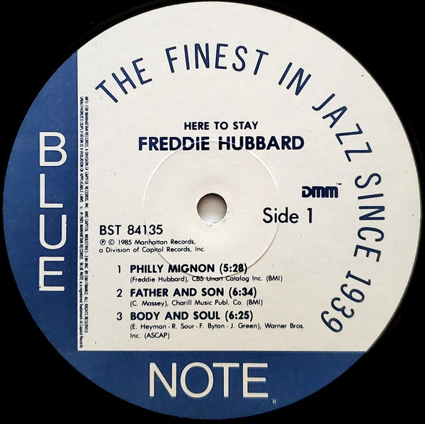Freddie Hubbard : Here To Stay (LP, Album, RE, RM, DMM)