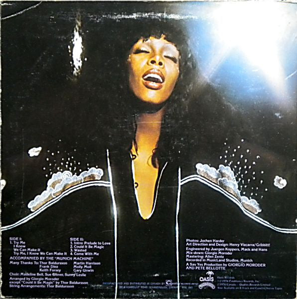 Donna Summer : A Love Trilogy (LP, Album, P/Mixed)
