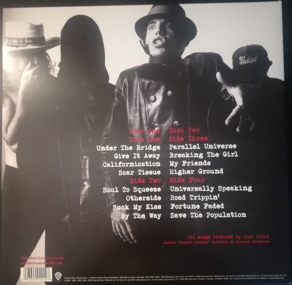 Red Hot Chili Peppers : Greatest Hits (2xLP, Album, Comp, RE, Gat)