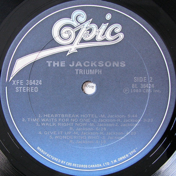 The Jacksons : Triumph (LP, Album)