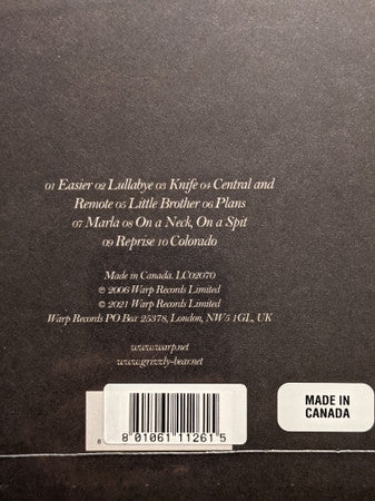 Grizzly Bear : Yellow House (2xLP, Album, Ltd, RP, Cle)