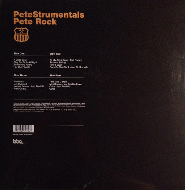 Pete Rock : PeteStrumentals (2xLP, Album, RE)