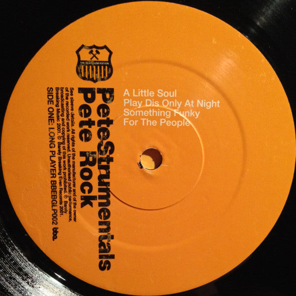 Pete Rock : PeteStrumentals (2xLP, Album, RE)
