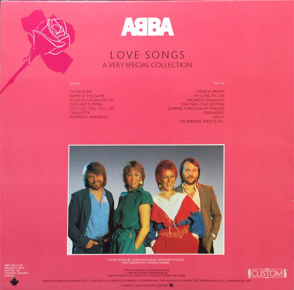 ABBA : Love Songs - A Very Special Collection (LP, Comp)