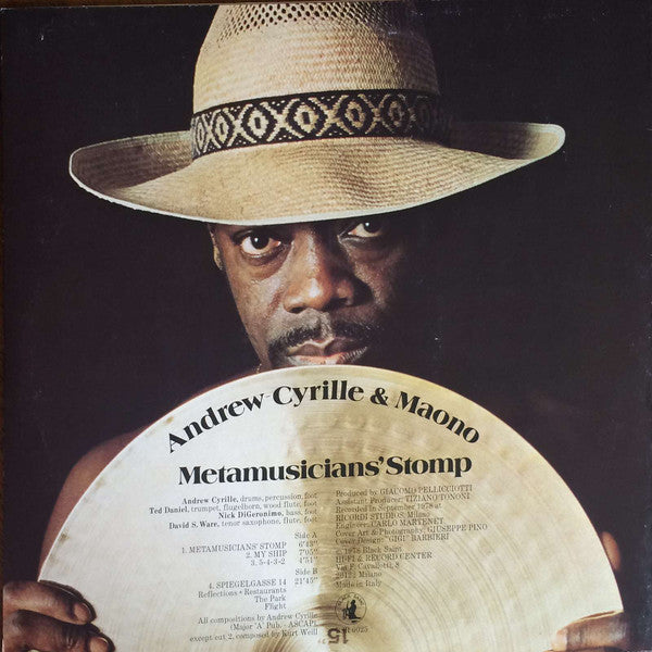 Andrew Cyrille & Maono : Metamusicians' Stomp (LP, Album)