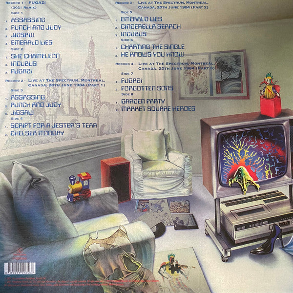 Marillion : Fugazi (Box, Dlx, Ltd + LP, Album, RE, rem + 3xLP)