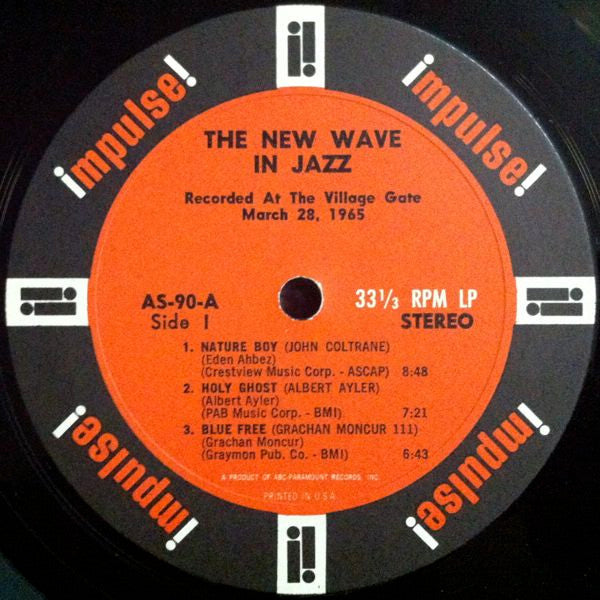 Various : The New Wave In Jazz (LP, Album, Gat)