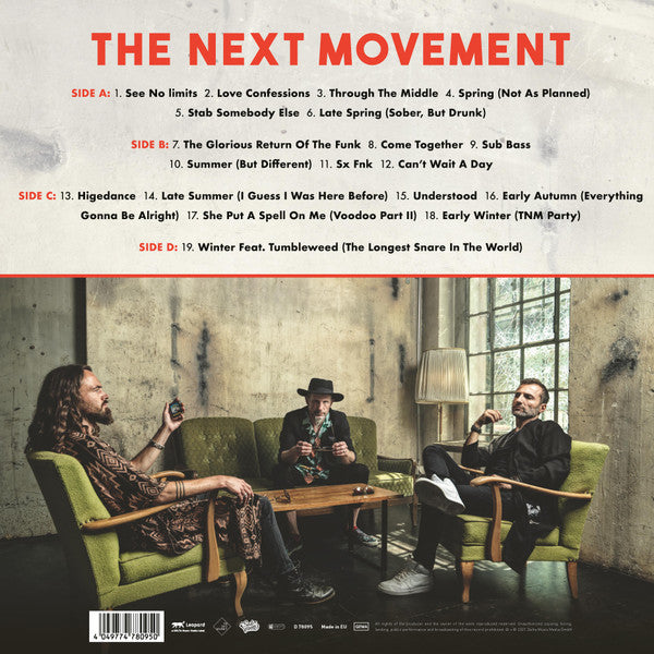 The Next Movement (3) : The Next Movement (2xLP, Album, Gat)