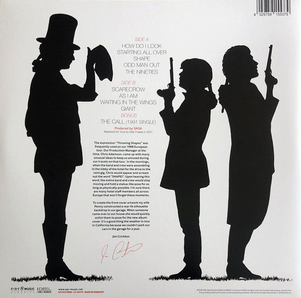 Saga (3) : The Beginner's Guide To Throwing Shapes (LP, Album, RE, RM)