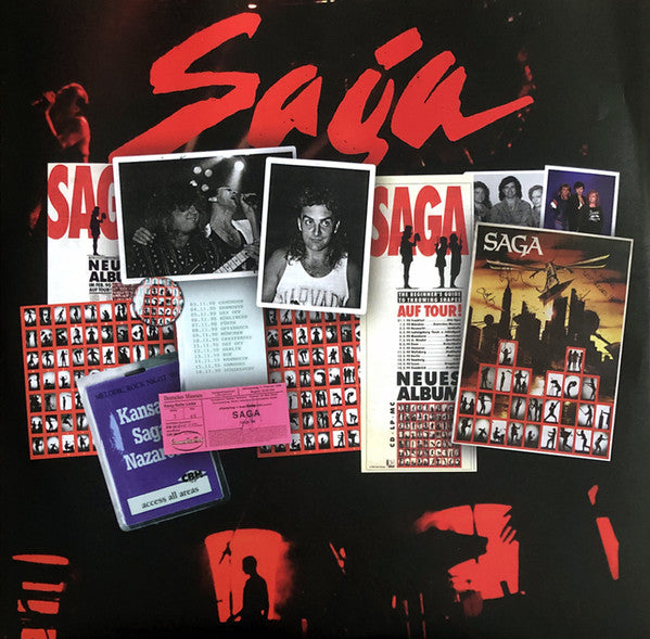 Saga (3) : The Beginner's Guide To Throwing Shapes (LP, Album, RE, RM)