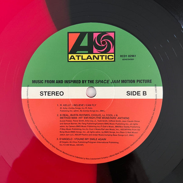 Various : Space Jam (Music From And Inspired By The Motion Picture) (2xLP, Ltd, RE, Red)